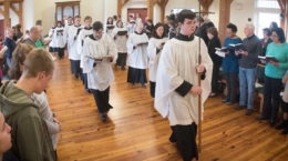 Procession in Bank Barn